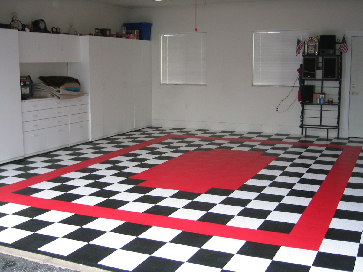 Snaplock Garage Floor